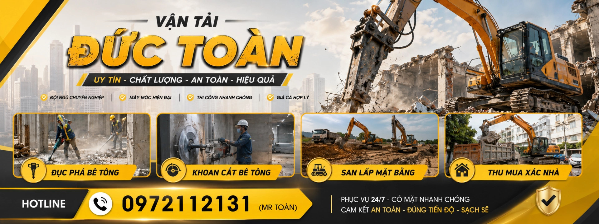 phá dỡ nhà cũ An Giang